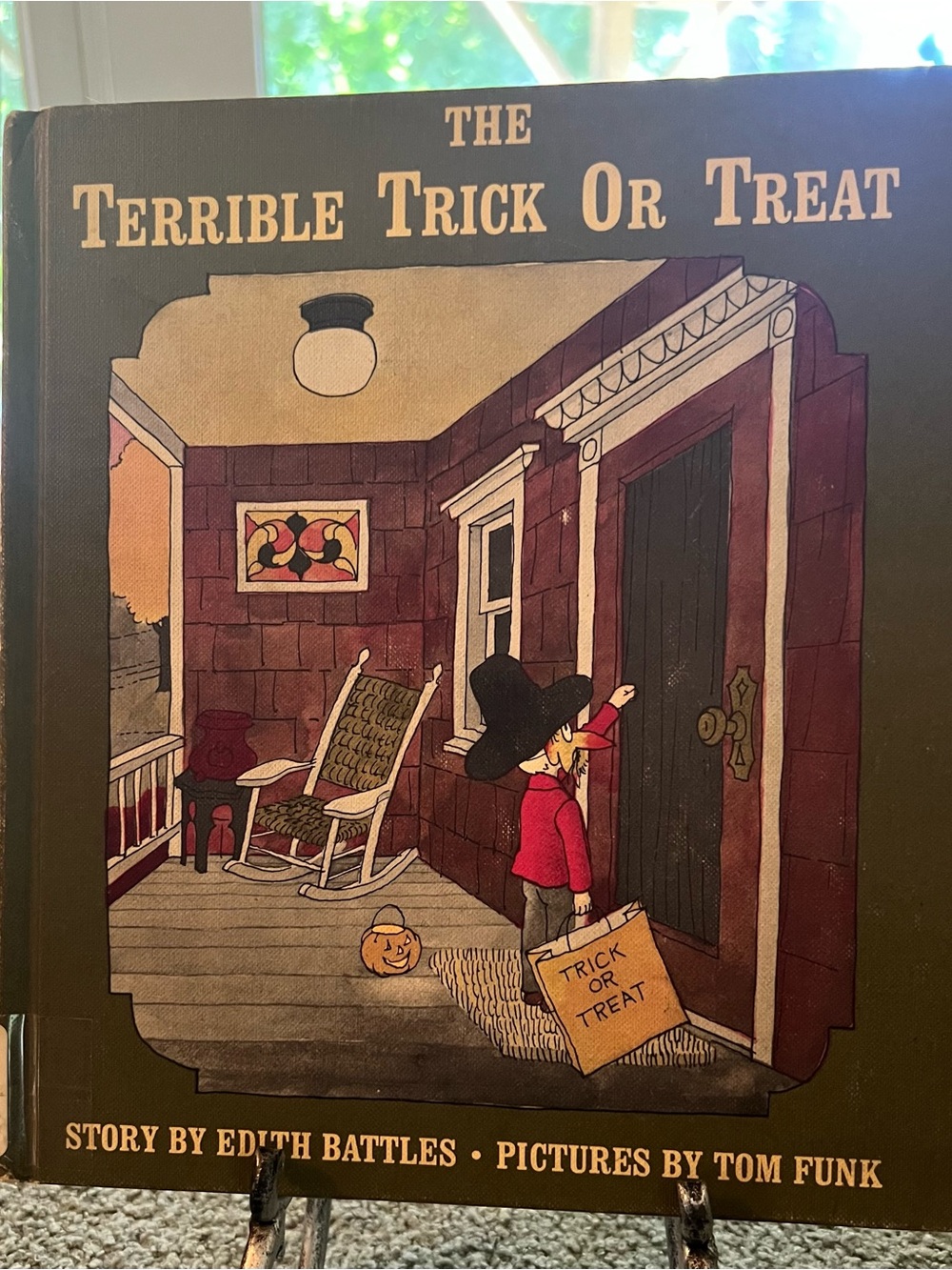 Vintage Collectors 1970 Hardcover The Terrible Trick Or Treat